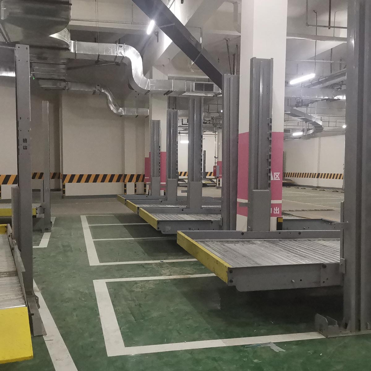 四柱式機械立體車庫租用